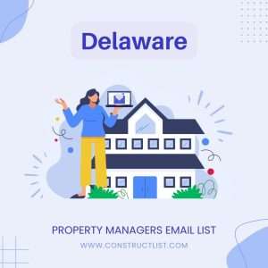Delaware Property Managers Email List