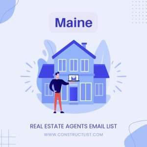 Maine Real Estate Agent Email List