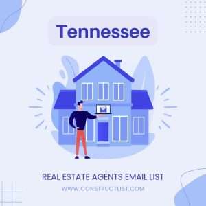 Tennessee Real Estate Agent Email List