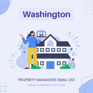 Washington Property Managers Email List